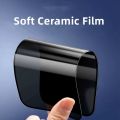 3 in 1 Itel RS4 Anti peeping Privacy Ceramic Film For Itel S24 S23 A70 A60 A60S P55 P55+ Flexible Camera Lens Film Back Film. 