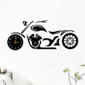 Wooden Wall Clock 3D Bike Style Wooden Clocks Design Decoration Quartz Numeric For Home Decor Living Room And Offices And For Gifts. 