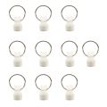 Balloon Weights 10 Pcs Balloon Weights Prevent Balloon Flaying Away Reusable Stainless Wedding Prom Celebrations Birthday Party Decoration Supplies Magnetic Attachment Balloon Weights. 