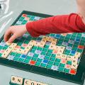 Scrabble  Board Game  Crossword Board Game  Puzzles  Spelling Game  Family Game  Kid's Game  Mental Development  Toys & Games  Parents  Teachers  Adults  Classic Game  Traditional Games   Crossword Game  Word Making Game. 