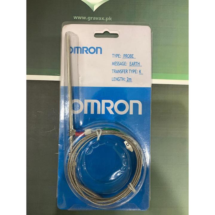 Omron Thermocople 8 inch k type temperature sensor