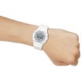 Casio G Shock Special Color White Square Digital, Stop watch, Multi-Function White Resin Band Watch-DW-5600MW-7DR. 