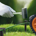 20Pcs Garden Lawn Mower Peg Environment-friendly Plastic Ground Pegs For Robotic Lawnmower Boundary Cable Accessories Netiie. 