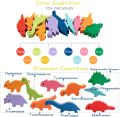 Wood Animal Balance Game - Animal Stacking Blocks for Kids , Animal Balance Training Puzzle Game Toy Kit for Preschool Gift. 
