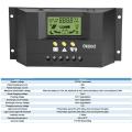 CM3024Z 30A Solar Charge Controller 12V 24V. 