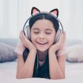 Detachable Gaming Headphones 1Pair Cat Ears Attachment Stereo Headset Decoration Accessory for Wireless Gaming Headsets Decor. 