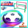Hover Soccer Ball Sport Toys for Kids Boys Girls Toddlers-Air Power Soccer Set 2 Goals Light Up Training Football Disk Indoor Outdoor Ball Game. 