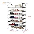 Stainless Steel Layer Shoe Rack. 