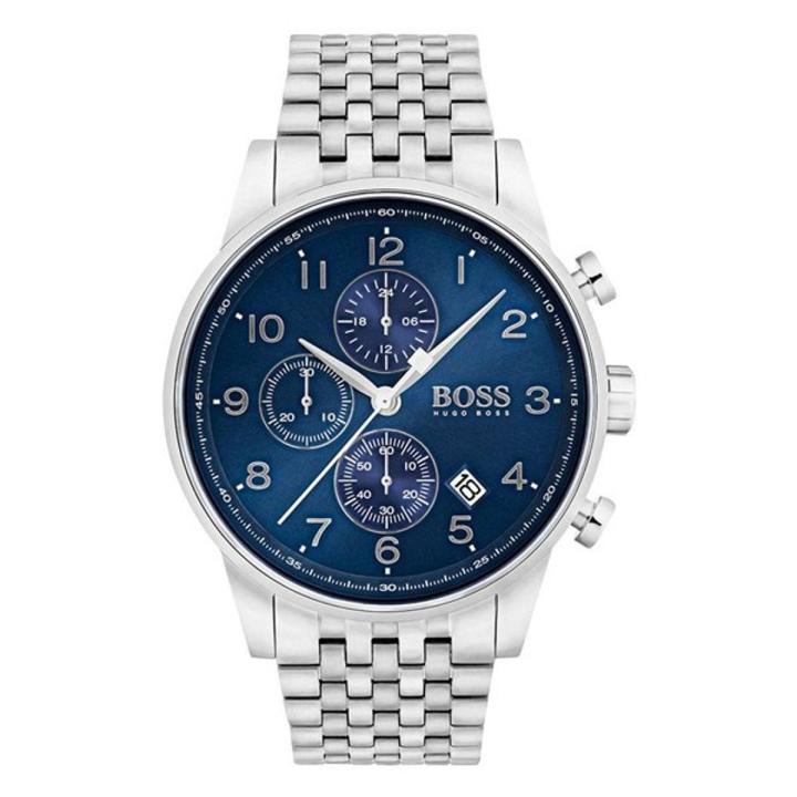 Hugo Boss Men’s Quartz Stainless Steel Blue Dial 44mm Watch 1513498