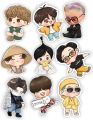 Custom Bts Sticker Sheet | Pack of 30 Uncut. 