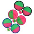 Throw Catch Bat Ball Game Sticky Racket Self-Stick Mitts+Elastic Ball. 