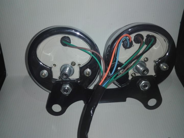 Motorcycle%20Double%20Round%20Speedometer%20Tachometer%20RPM%20Honda%20Old%20Model%20Style%20for%20125cc%20Bike%20-%20Image%204