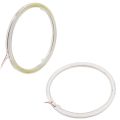 SP 1PCS For Car Motorcycle Headlight LED Daytime Running Light 9-30V Halo Ring COB Angel Eyes 60MM 70MM 80MM 90MM 100MM 110MM 120MM. 