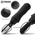 PRENDS Auto Open and Close Folding Umbrella 10 Ribs Windproof Umbrellas for Rain and Sunlight Compact Size Portable Three Steps Folding Umbrella. 