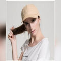 Plain Sun Block & Baseball P-Cap For Girls. 