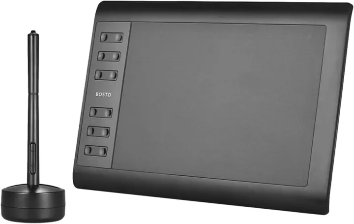 Bosto%201060%20Plus%20Digital%20Graphic%20Drawing%20Tablet,%20Drawing%20and%20Animation%20Pad,%2010''%20x%206''%20Work%20Area,%208192%20Levels%20of%20Pressure%20Sensitivity%20-%20Image%202
