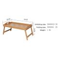 Bed Tray Wood Folding Bed Serving Tray Breakfast Table/ Laptop Table,. 