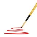 black-Gold Silver Metal Handle Lip Gloss Makeup Brush Portable Retractable Adjustable Lipstick Brush With Protect Cosmetic Tool. 