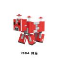 Single Sale Minecraft Figures Building Blocks Mooshroom Slime Guardian Snow Golem Bat Pillager Ravager Assemble Bricks For Children Boys Gift Toys X0298. 