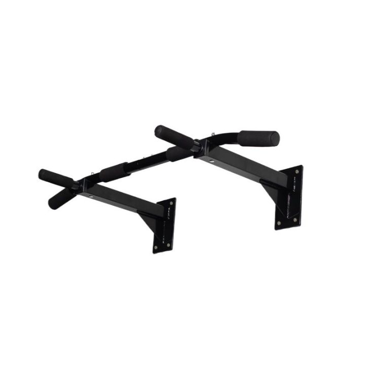 Pull up Bar/ Chin Up Bar - 4 Grips Heavy Duty Wall Mounted Pull Up and Chin Up Bar for Home Exercise Fully Steel with Rubber Handle