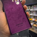 Samsung Galaxy S22 Ultra Leather Back Cover - Burgundy. 