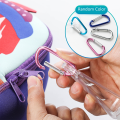 Spray Bottle Transparent Hand Sanitizer Bottle Empty Bottle Portable Hook Key Ring Sub-bottle New Disinfection. 