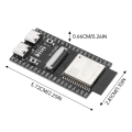 ESP32-S3 WROOM N16R8 CAM Development BoardWiFi Bluetooth Camera Module Onboard ESP32-S3-WROOM-1 N16R8 Module with Durable Easy Install Easy to Use. 