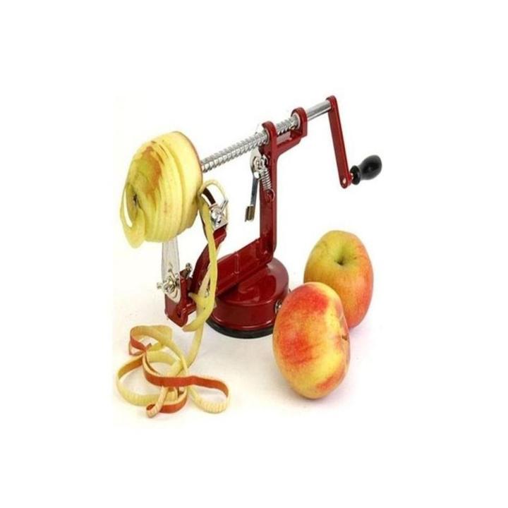 Apple & Potato Peeler and Slicer - Red