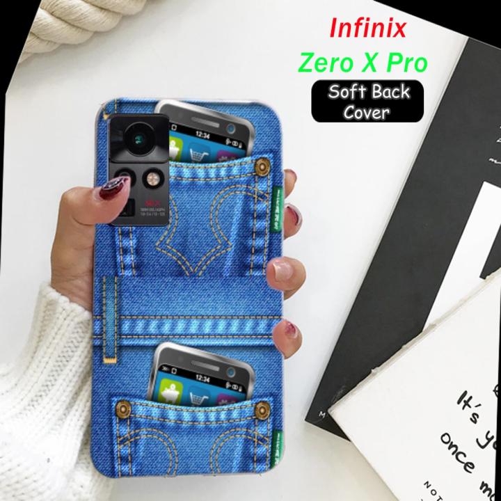 Infinix Zero X Pro Pouch Cover Print - Soft Case Cover