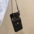 HOCE Luxury Leather Wallet Crossbody Lanyard Phone Case for iPhone 15 14 11 12 13 Pro Max X XS XR 7 8 15 Plus Cases Neckband Card Shockproof Cover. 