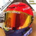 Racing Motorcycle Helmet Decal Racer Gives You Wings PULL BEAR Decal LOGO Sticker Car Accessories SHOE I K1K3 RF1200 X-14 X12. 