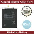 Xiaomi Redmi Note 7 Pro Battery BN4A Replacement Premium Quality 4000mAh For Xiaomi Redmi Note 7 Pro. 