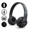 Special Edition P47 Over-Ear Wireless Bluetooth Headphones with Pop Window, Adjustable Headband, TF Card and FM Radio Support, Foldable Design, Hands-Free Calling. 