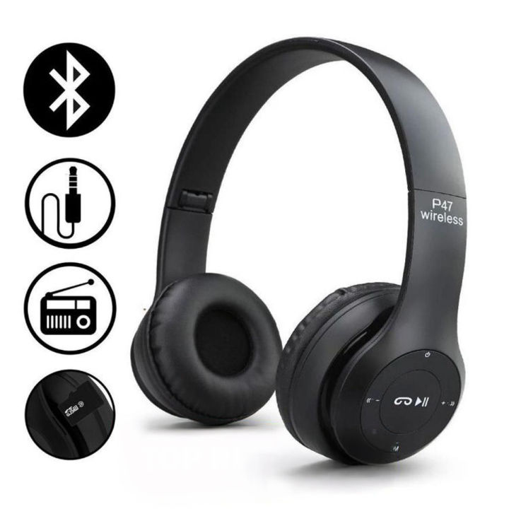Special%20Edition%20P47%20Over-Ear%20Wireless%20Bluetooth%20Headphones%20with%20Pop%20Window,%20Adjustable%20Headband,%20TF%20Card%20and%20FM%20Radio%20Support,%20Foldable%20Design,%20Hands-Free%20Calling%20-%20Image%202