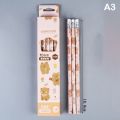 10Pcs Graphite Pencil Set Korean Kawaii Stationery Pencils for Children School Writing Drawing Art Supplies. 