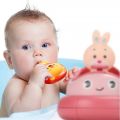 【New】 ZAPPO Baby Bath Toy Electric Rotating Cup Water Spray Lion Rabbit Bumper Boat Water Play Toy. 