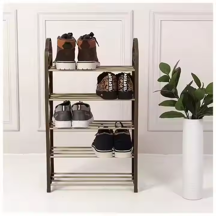 Modern Shoe Rack Organizer • Space-Efficient Shoe Storage Solution ...
