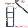 Oppo A5 Sim Tray For Oppo A5 Sim Jacket - Blue. 