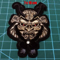 Japanese Samurai Patches badges of Embroidered japan biker rider Garment Jacket vest kanji Military motor rider badges. 
