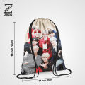BTS Drawstring Bag For (Boys & girls) Digitally printed on Cloth By Zezo. 