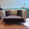Two seater sofa, 2 seater sofa, new style 2 seater sofa, Two seater  digital print sofa, canvas printed sofa, customize sofa. 