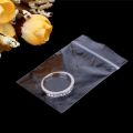 100pcs Resealable Plastic Seal Zip Lock Bags Transparent Clear Poly Bag 4cmx6cm. 