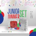 Pack of 5 Colourful Kids Set (Including Plate, Bowl, Glass, Spoon and Fork). 
