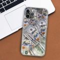 Banknote Dollar Cash Money Phone Case For Apple iPhone 11 12 13 15 Ultra 14 Pro 7 XR X XS Max 6S 8 Plus + Mini SE Print Soft. 
