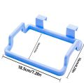 Pack of 3Pcs PLASTIC BAG HOLDER RACK - Eco-Friendly Plastic Bag Holder Rack – 3Pcs Garbage Bag Rack | Eco-Friendly Plastic Bag Holder Rack – Kitchen Garbage Bag Holders for Cupboard, Drawer, and Door | BUYVOGUE. 