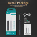 NATFIRE NE3 Ear Cleaner High Precision Ear Wax Removal Tool with Camera LED Light Wireless Otoscope Smart Ear Cleaning Kit. 