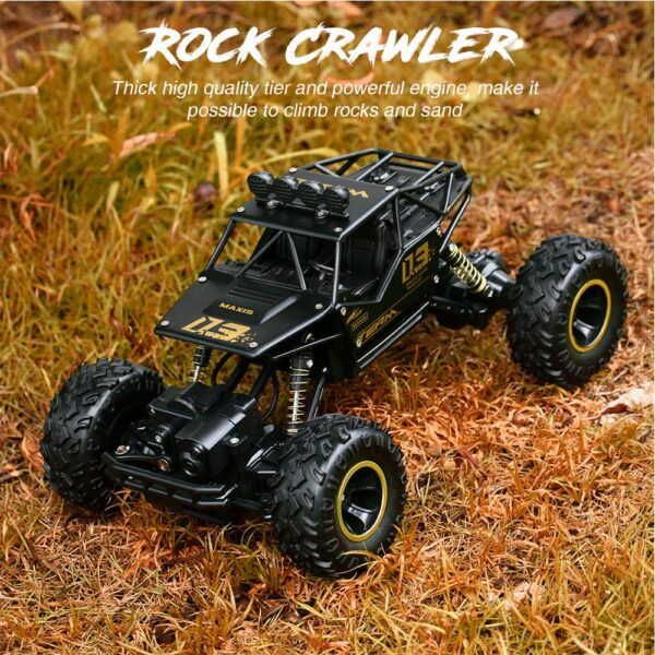Remote%20Control%20Electric%20RC%201/16%202.4GHz%204WD%20High%20Speed%20Racing%20Car%20Off%20Road%20Truck%20Gold%20-%20Silver%20outdoor%20toys%20offroading%20jeep%204%20x%204%20-%20Image%204