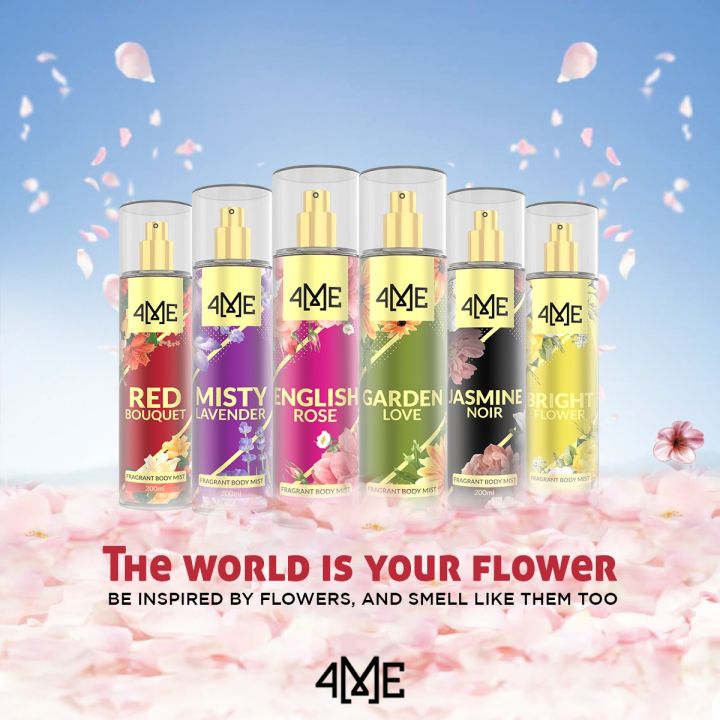 4me%20Body%20Mist%20Garden%20love%20Perfume%20200ml%20-%20Image%202