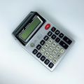 Wholesale cross-border KK8101 desktop dual screen dual display with money verification financial office transfer calculator. 