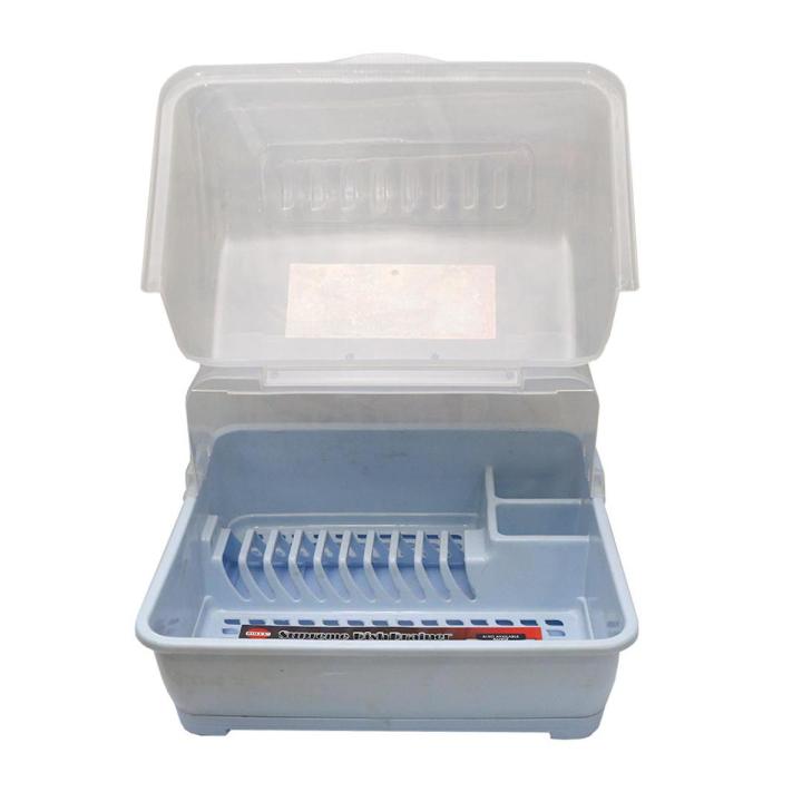 Phoeinx Dish and Plate Rack Covered Storage Rack | Daraz.pk